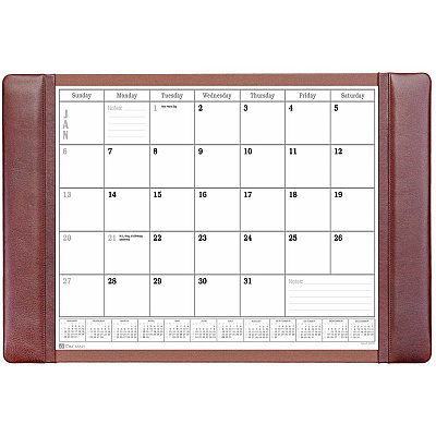 Dacasso Leather Calendar Desk Pad (P3040)