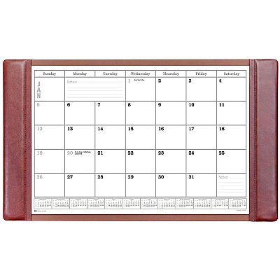 Dacasso Leather Calendar Desk Pad (P3050)