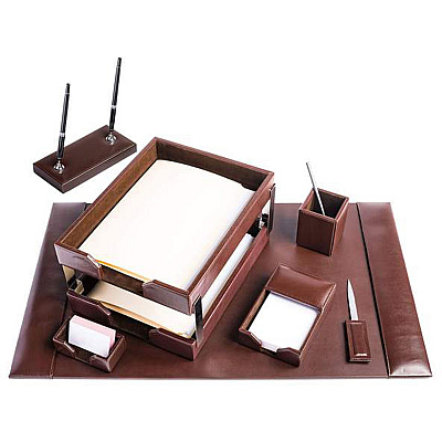 Dacasso Bonded Leather Desk Set (D3609)