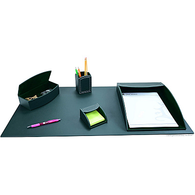 Dacasso 5-piece Home/Office Leather Desk Accessory Set (K7802)