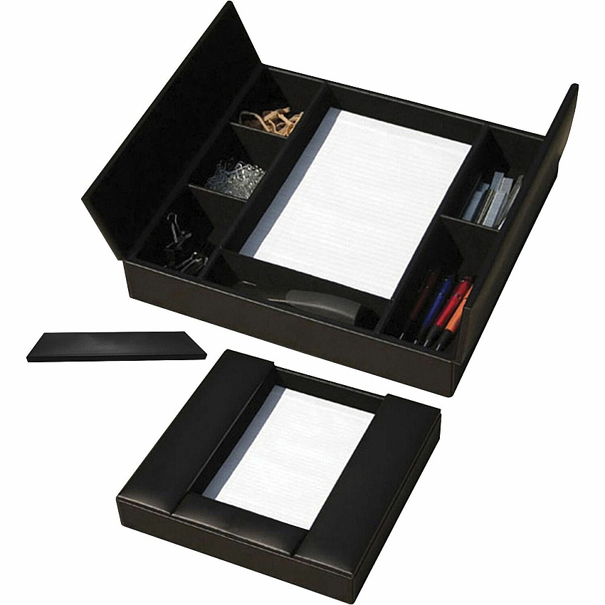 Dacasso Leatherette Enhanced Conference Room Organizer (A1390)