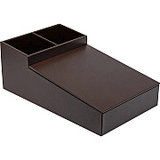 Dacasso Leather Coffee Condiment Organizer (A3428)