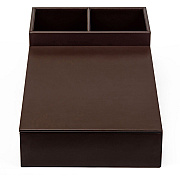 Dacasso Leatherette Coffee Condiment Organizer (A3328)
