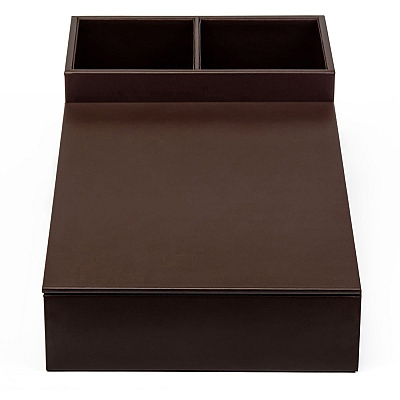 Dacasso Leatherette Coffee Condiment Organizer (A3328)