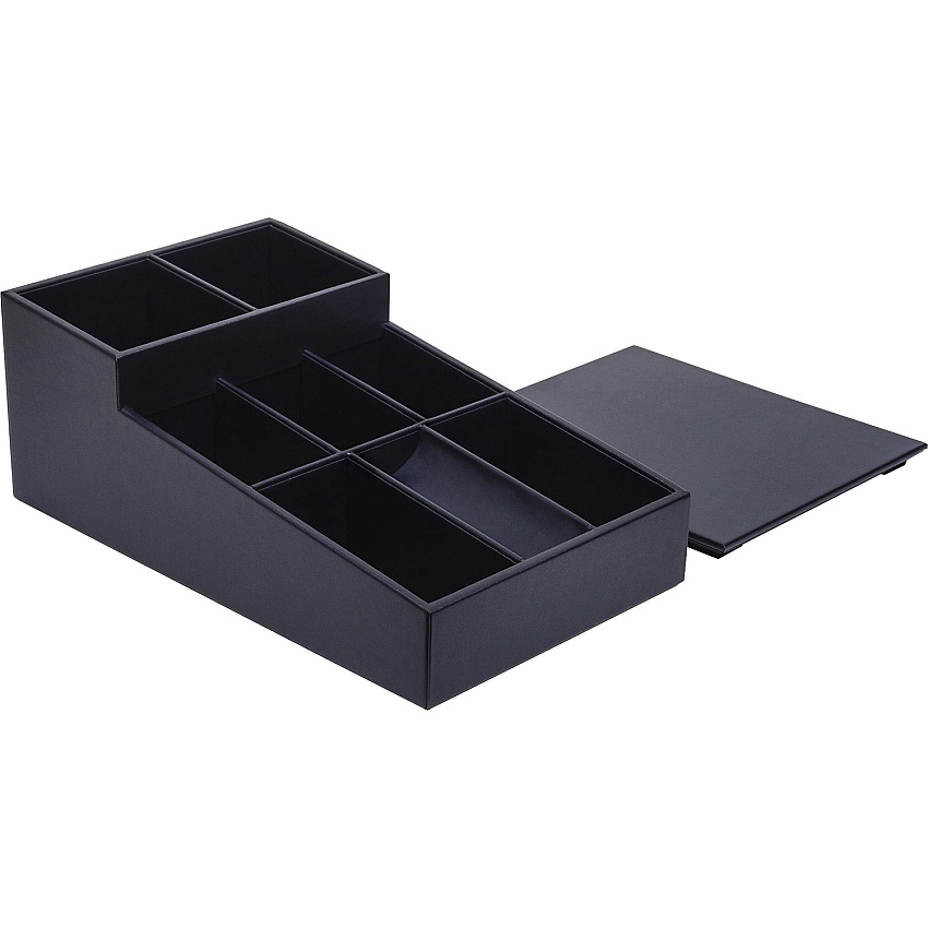 Dacasso Leatherette Coffee Condiment Organizer (A4628)
