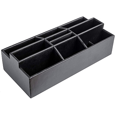 Dacasso Leatherette Remote Control Organizer (A1395)
