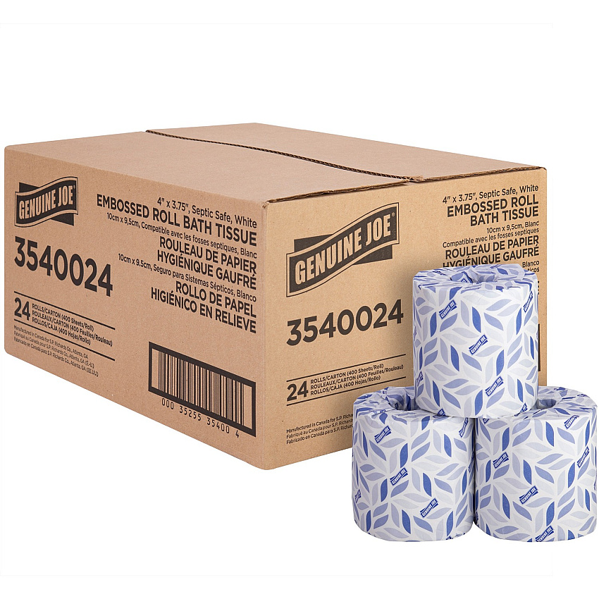 Genuine Joe 2-ply Bath Tissue Rolls (GJO3540024)