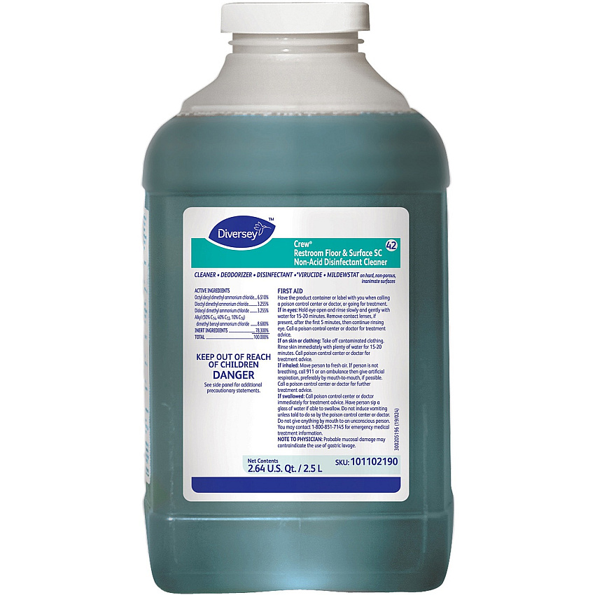 Diversey Crew Restroom Disinfectant Cleaner (DVO101102190)