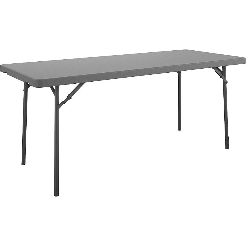 Cosco Zown Corner Blow Mold Large Folding Table (CSC60525SGY1E)