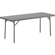 Dorel Zown Corner Blow Mold Large Folding Table (60526SGY1E)
