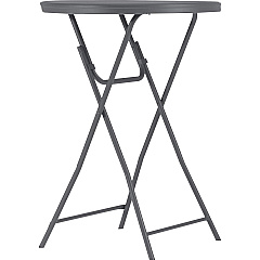 Dorel Zown Commercial Cocktail Folding Table (CSC60436SGY1E)