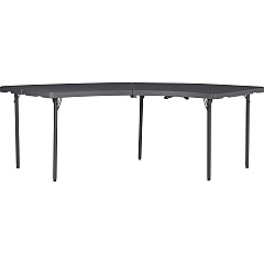 Dorel Zown Moon Commercial Blow Mold Folding Table (CSC60527SGY1E)