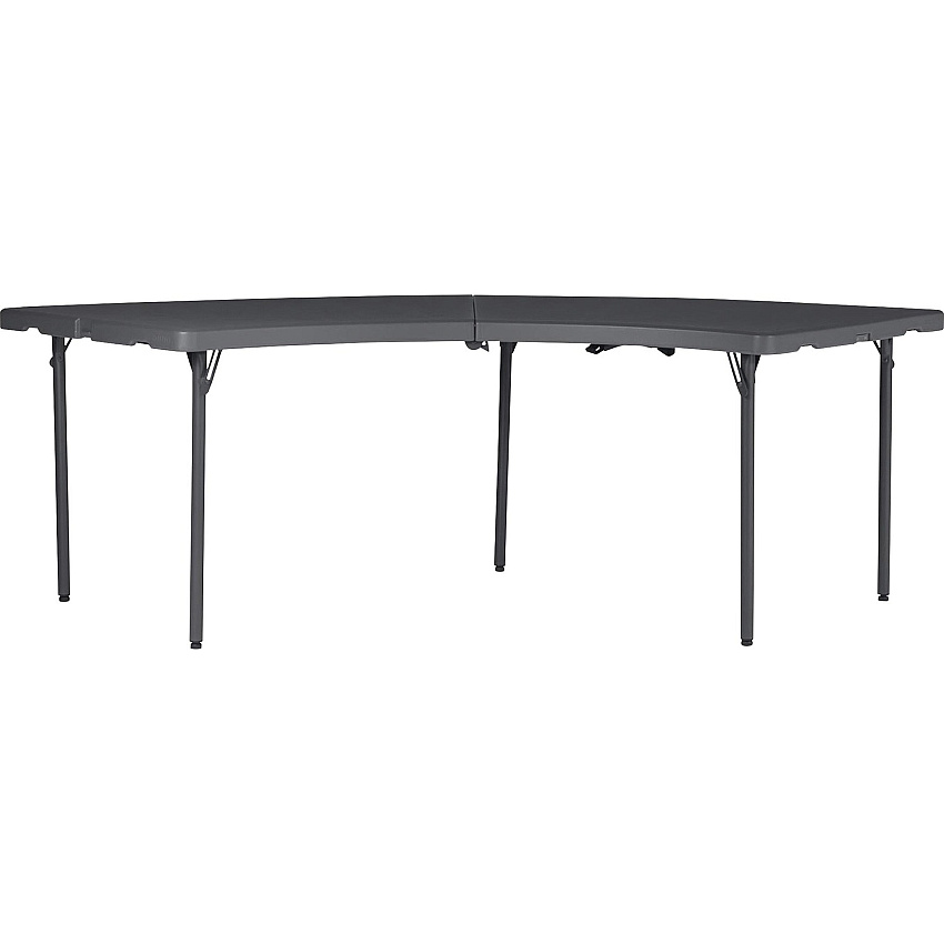 Dorel Zown Moon Commercial Blow Mold Folding Table (CSC60527SGY1E)