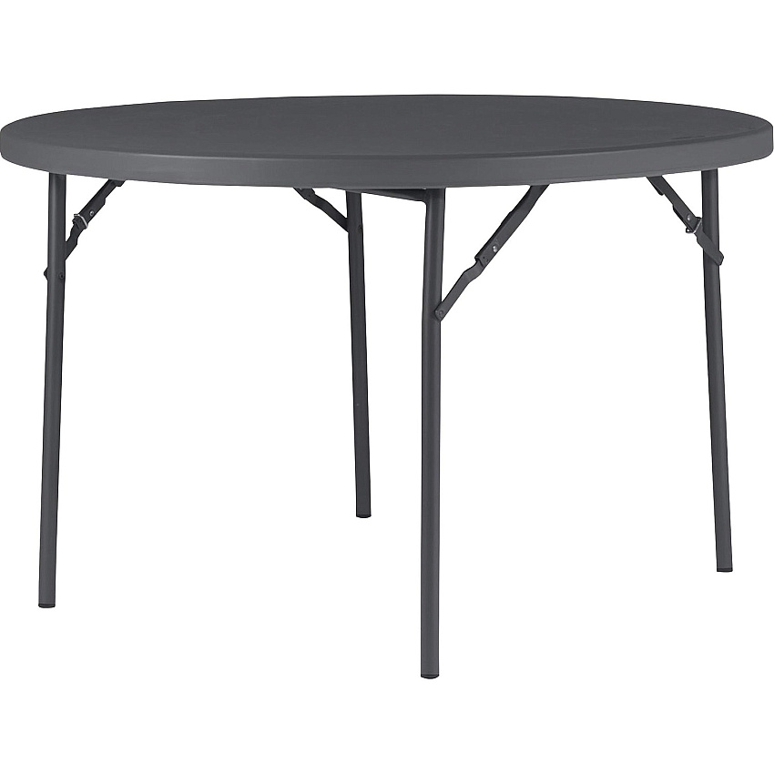 Dorel Zown Commercial Round Blow Mold Fold Table (CSC60533SGY1E)