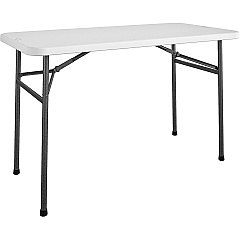 Cosco Straight Folding Utility Table (CSC14146WSL1E)