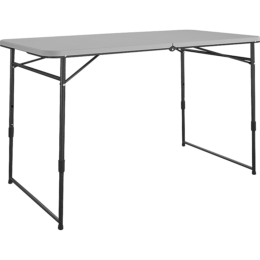 Cosco Fold Portable Indoor/Outdoor Utility Table (CSC14400GRY1E)