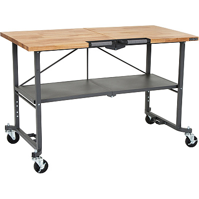 Cosco SmartFold Butcher Block Portable Workbench (CSC66765DKG1E)