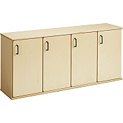 Jonti-Craft Young Time 4-Section Stackable Locker (7107YT)