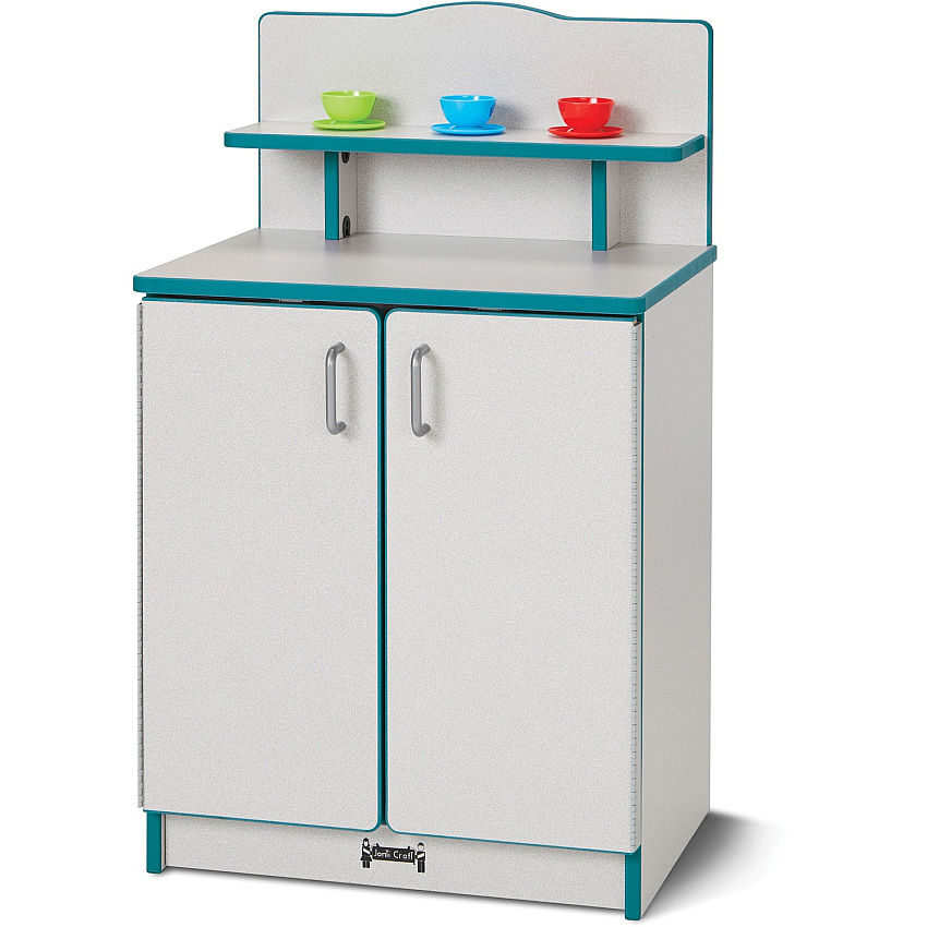 Rainbow Accents Culinary Creations Kitchen Cupboard - Teal (2407JCWW005)