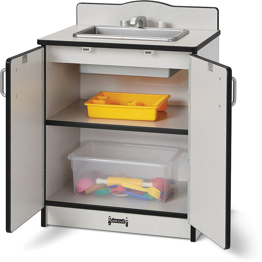 Rainbow Accents Culinary Creations Kitchen Sink - Black (2408JCWW180)