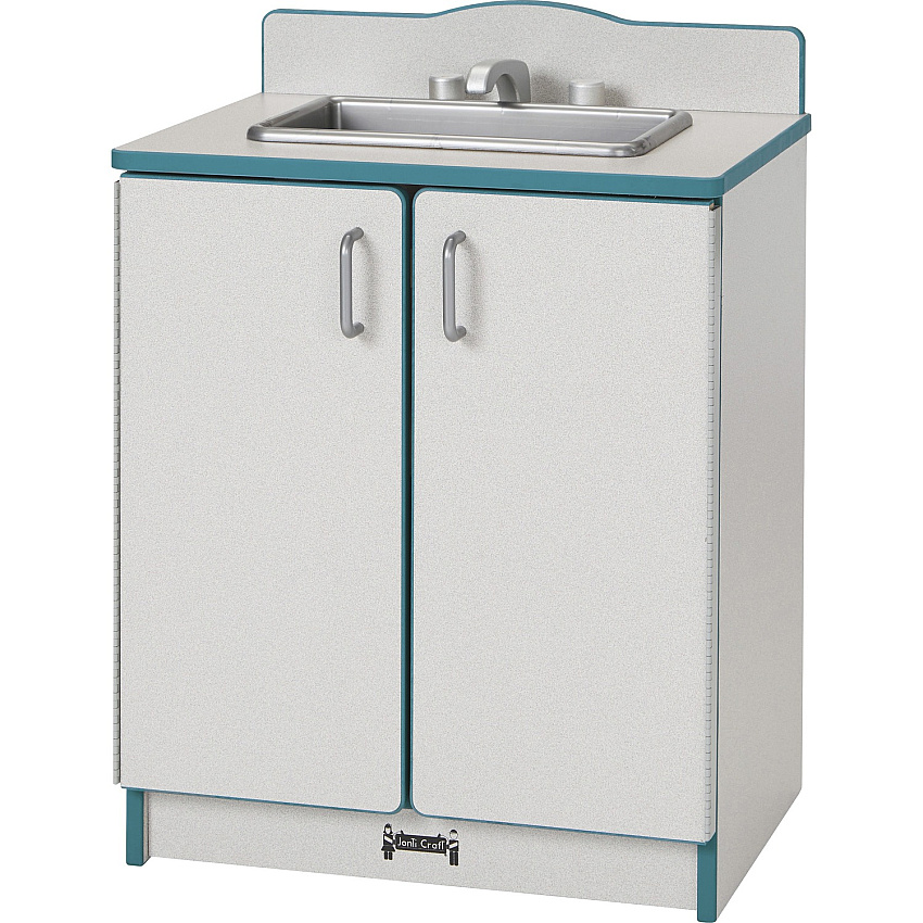 Rainbow Accents Culinary Creations Kitchen Sink - Teal (2408JCWW005)