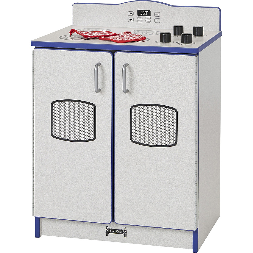 Rainbow Accents Culinary Creations Kitchen Stove - Blue (2409JCWW003)