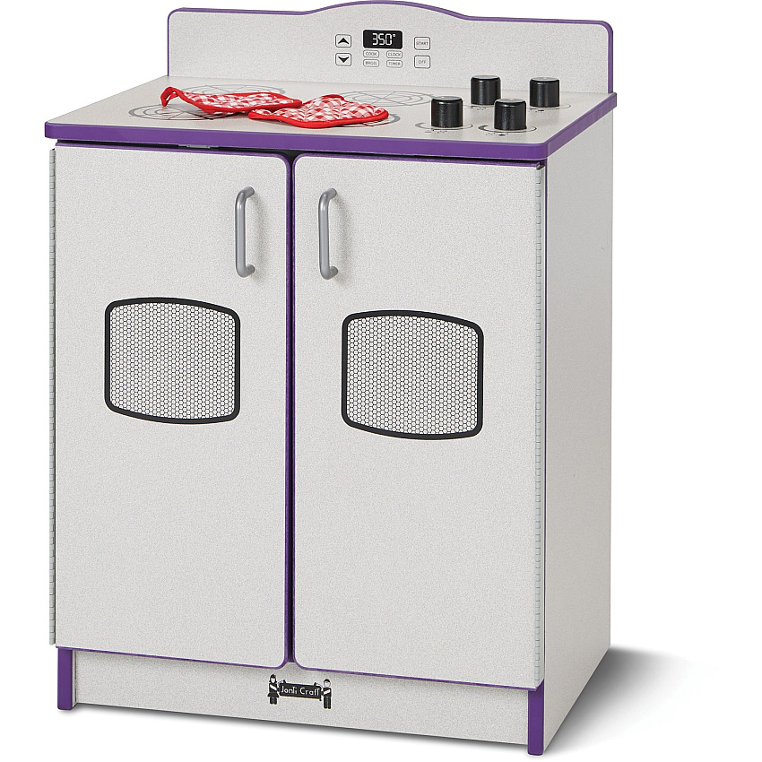 Rainbow Accents Culinary Creations Kitchen Stove - Purple (2409JCWW004)