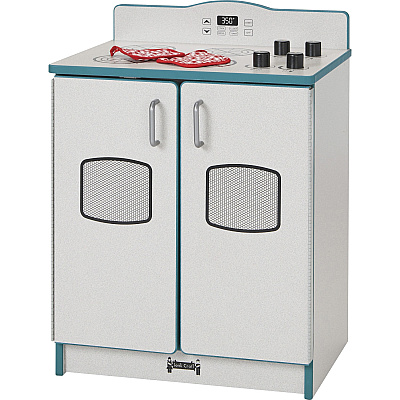Rainbow Accents Culinary Creations Kitchen Stove - Teal (2409JCWW005)
