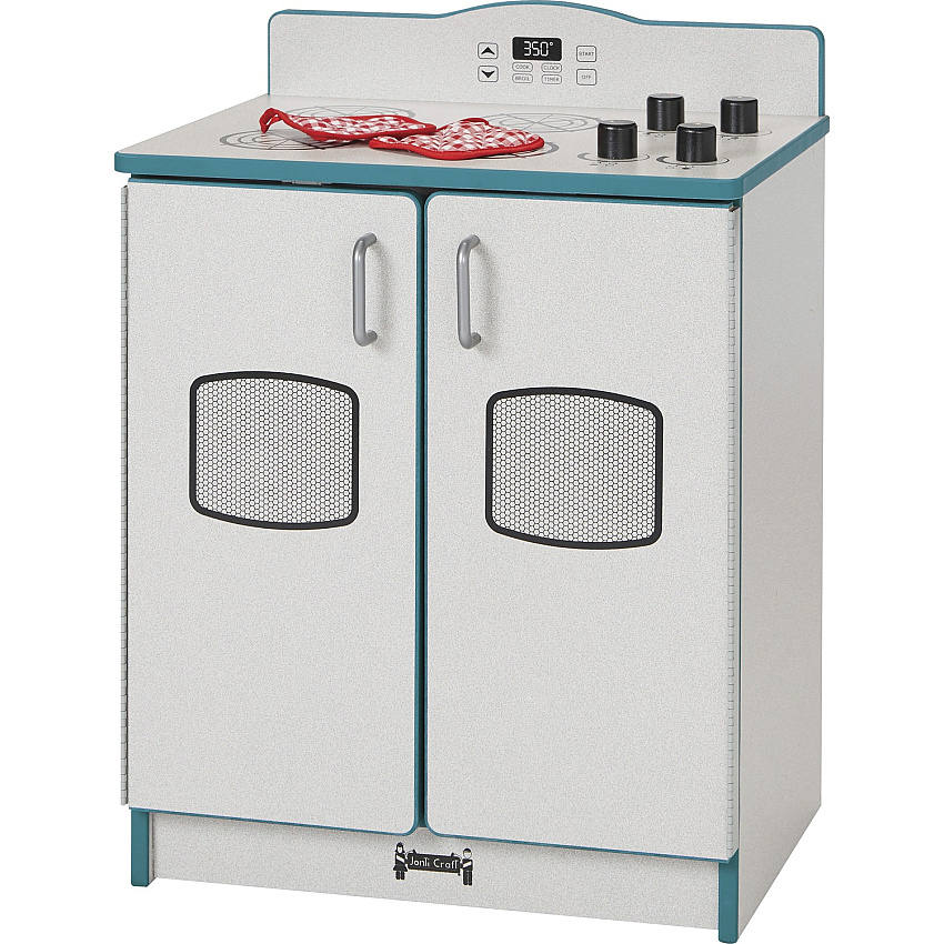 Rainbow Accents Culinary Creations Kitchen Stove - Teal (2409JCWW005)