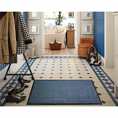 Floortex Doortex Advantagemat Blue Door Mat - 24" x 36" (FR46090DCBLV)
