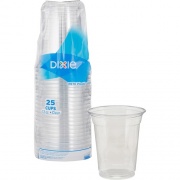 Dixie Clear Plastic Cold Cups (CPET12DX)