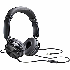 Compucessory Tangle-free Headset with Mic (CCS15165)