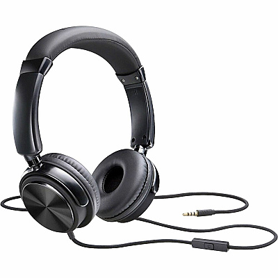 Compucessory Tangle-free Headset with Mic (CCS15165)