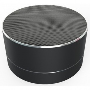 Compucessory Portable Speaker System - 3 W RMS - Black (15163)