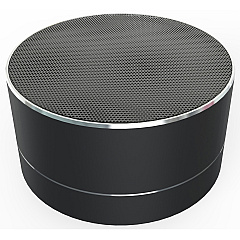 Compucessory Portable Speaker System - 3 W RMS - Black (CCS15163)