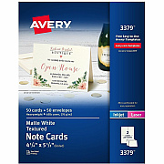 Avery Note Card (03379)