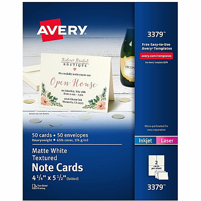 Avery Note Card (03379)