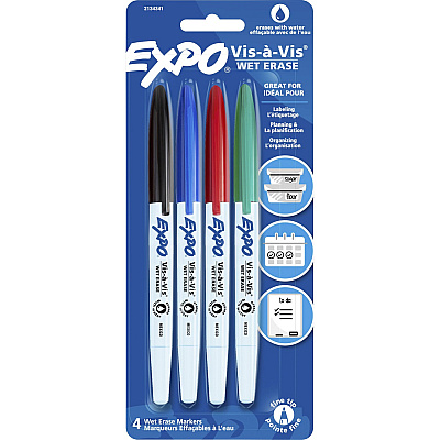 EXPO Vis-à-Vis Wet-Erase Markers (SAN2134341)
