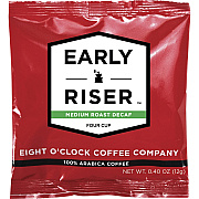 Eight O'Clock Pouch Early Riser Decaf Coffee (CCFEOC4D100)