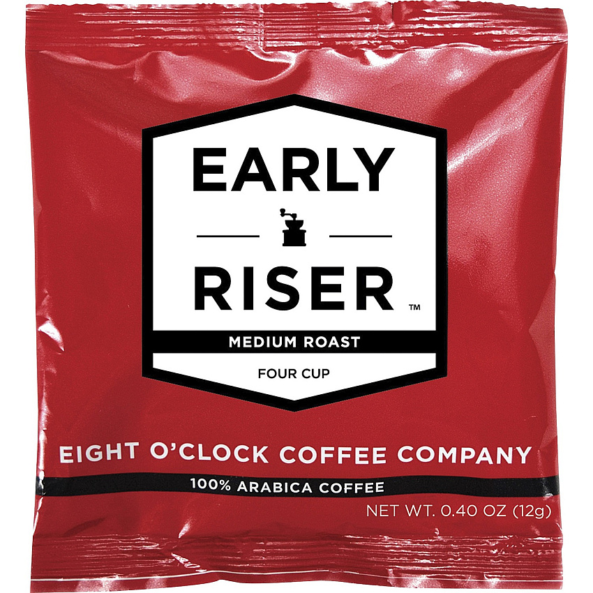 Eight O'Clock Pouch Early Riser Coffee (CCFEOC4R100)
