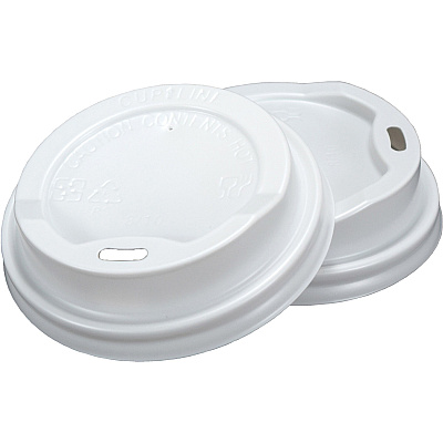 RDI Oval Slot Cup Lids (LIDRIP9WHT)