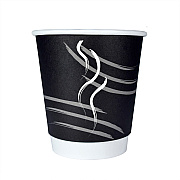 RDI 10 oz Double Wall Hot Paper Cups (CPDBU10BLK)