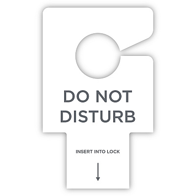 RDI Electric Lock Do-Not-Disturb Sign (DNDELGEN100)