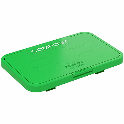 HLS Commercial Rectangular Open Top Compost Bin/Lid (LIDROCOP)