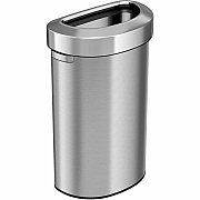 HLS Commercial Semi-Round Open Top Trash Can (HLS23DOT)