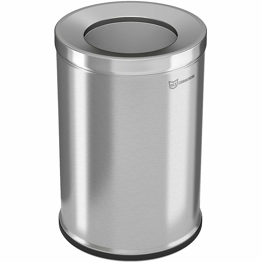 HLS Commercial 26-Gallon Round Open Top Trash Can (HLSC05G26)