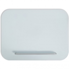 U Brands Magnetic White Glass Dry-Erase Board, 36" X 24" (4847U0001)