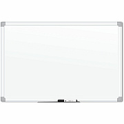 U Brands White Aluminum Framed Magnetic Porcelain Steel Board, 72" X 47" (UBR4901U0001)