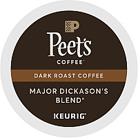 Peet's Coffee K-Cup Major Dickason's Blend Coffee (GMT2403)