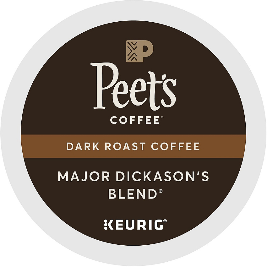 Peet's Coffee K-Cup Major Dickason's Blend Coffee (GMT2403)